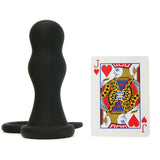 Renegade Pop & Lock Rambo Plug with Cock Ring in Black
