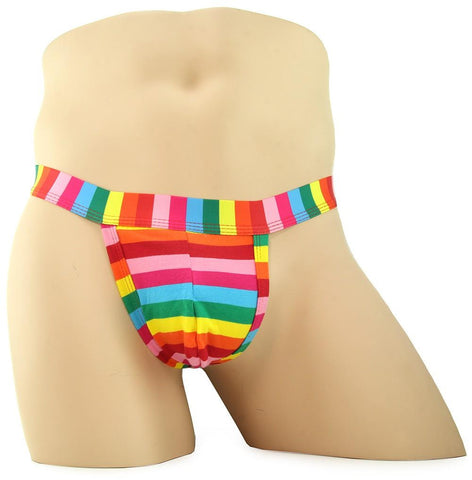 Rainbow Men's Cotton Thong