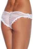 Sheer White Panty in L