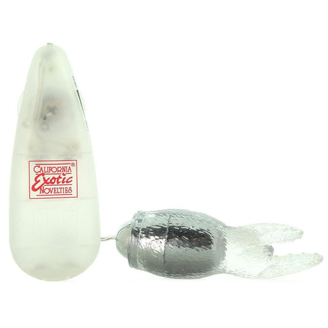 Pocket Exotics Snow Bunny Bullet Vibe in Clear