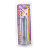 Crystal Jellies 8 Inch Classic Dildo in Clear