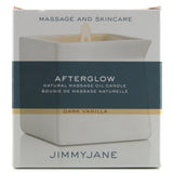 Afterglow Natural Massage Oil Candle in Dark Vanilla