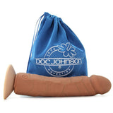 The Realistic 8 Inch UR3 Vac-U-Lock Cock in Brown