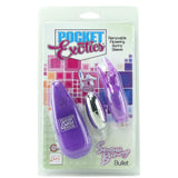 Pocket Exotics Snow Bunny Bullet Vibe in Purple
