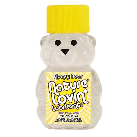 Nature Lovin' Lube Honey Bear in 1.7oz/50.3ml