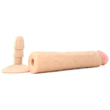 The Realistic 10 Inch UR3 Vac-U-Lock Cock in White