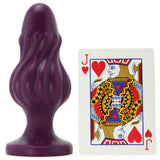 Platinum Silicone The Spin Plug in Purple