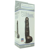 TitanMen Piss Off Vac-U-Lock Dildo in Chocolate