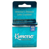 MicroThin Aqua Lube Condoms in 3 Pack