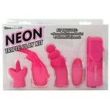 Neon Triple Play Vibe Kit in Pink