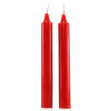 Fashionistas Pleasure/Pain Drip Candles 2 Pack in Red