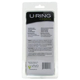 U.Ring Cock Ring 3 Pack in Black