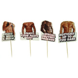 Hot Bods Wrappers and Toppers Cupcake Set