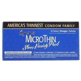 MicroThin Sheer Condom Variety Pack in 12 Pack