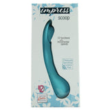 Impress Scoop 12 Function Pressure Sensitive Vibe in Blue