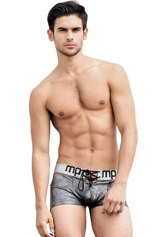 Molten Steel Lace Up Short in M
