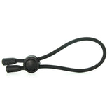 Mack Tuff Adjustable Silicone Cock Tie in Black