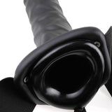 Fetish Fantasy 8 Inch Hollow Strap On in Black