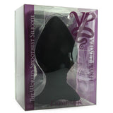 Velvet Plush Silicone Expander Plug in Black