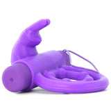 Remote Control Rabbit Cock Ring in Purple
