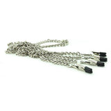 Master Series Chained Collar with Nipple to Clit Clamps