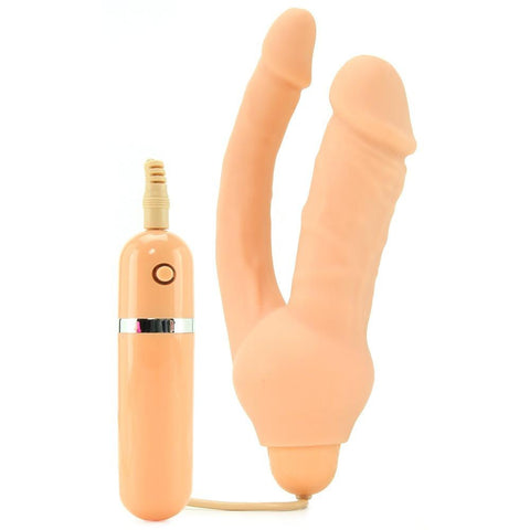 Intensifi Ali Silicone Double Penetration Vibe in Flesh