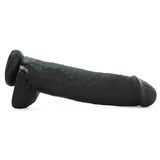 King Cock 11" Cock with Balls in Black