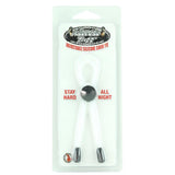 Mack Tuff Adjustable Silicone Cock Tie in Clear
