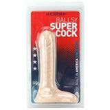 9 Inch Ballsy Super Cock in White