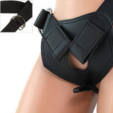 King Cock Strap-On Harness with 9" Cock in Black