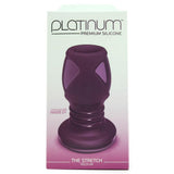 Platinum Silicone The Stretch Medium Tunnel Plug in Purple
