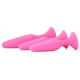 Sliders Silicone Anal Trainer Kit in Pink
