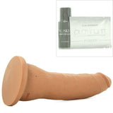 TRUSKYN The Tru Ride Slim 7 Inch Dildo in Caramel
