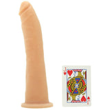 TRUSKYN The Tru Ride Slim 9 Inch Dildo in Vanilla