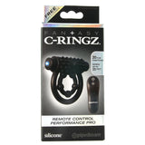 Remote Performance Pro 20 Function Cock Ring in Black