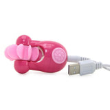 Sqweel Go Rechargeable Oral Sex Massager in Pink