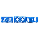 Posh Silicone Lover's Cage Set in Blue
