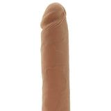 The Realistic Vibrating 10 Inch UR3 Cock in Brown
