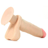 The Realistic 8 Inch Vibrating Cock in White