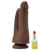 King Cock Double Penetrator Dildo in Brown