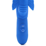 Posh 10-Function Silicone Fluttering Butterfly Vibe in Blue