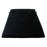 Black Label Ramp in Black Microfibre