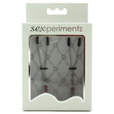 Ruby Black Nipple Clips