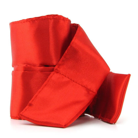 GreyGasms Satin Sash Set in Red