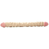 Raging Hard-Ons 18 Inch Double Dildo in White