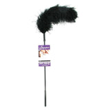 Ostrich Feather Body Tickler in Black