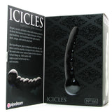 Icicles No. 66 Glass Dildo in Blue
