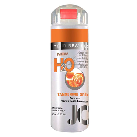 H2O Tangerine Dream Flavored Lubricant in 5.25oz/150ml
