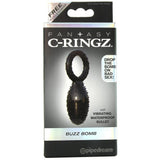 Buzz Bomb Cock Ring in Black