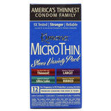 MicroThin Sheer Condom Variety Pack in 12 Pack